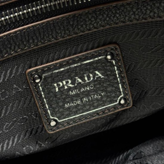 Super Clone Replica Prada Large Tote/Shopping Bag 1BG604 Black Top Replica Prada Large Tote/Shopping Bag 1BG604 Black