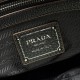 Super Clone Replica Prada Large Tote/Shopping Bag 1BG604 Black Top Replica Prada Large Tote/Shopping Bag 1BG604 Black