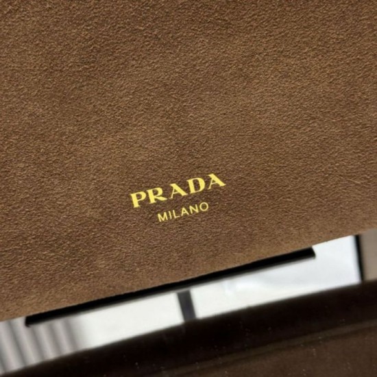 Super Clone Replica Prada Etude Large Suede Crossbody Bag 1BC259 Caramel Top Replica Prada Etude Large Suede Crossbody Bag 1BC259 Caramel