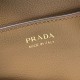 Super Clone Replica Prada Darling Mini Bucket Bag 1BE087 Brown Top Replica Prada Darling Mini Bucket Bag 1BE087 Brown
