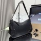 Super Clone Replica Prada Aimèe Classic Large Hobo/Shoulder Bag in Black Top Replica Prada Aimèe Classic Large Hobo/Shoulder Bag in Black