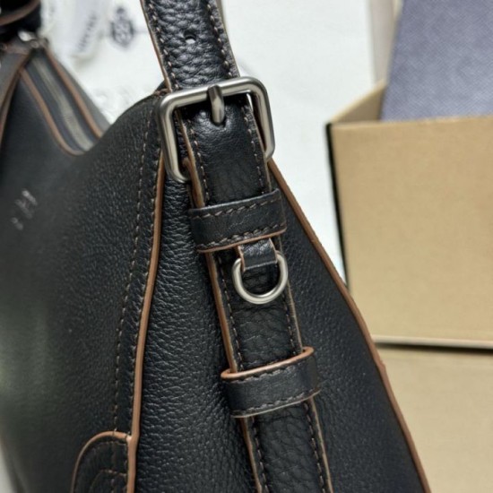 Super Clone Replica Prada Aimèe Classic Large Hobo/Shoulder Bag in Black Top Replica Prada Aimèe Classic Large Hobo/Shoulder Bag in Black