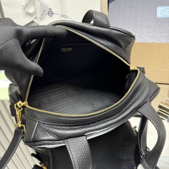 Super Clone Replica Prada Large Handbag 1BB148 Black Top Replica Prada Large Handbag 1BB148 Black