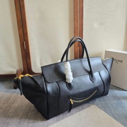Top Replica Celine Large Soft Travel Bag in Black