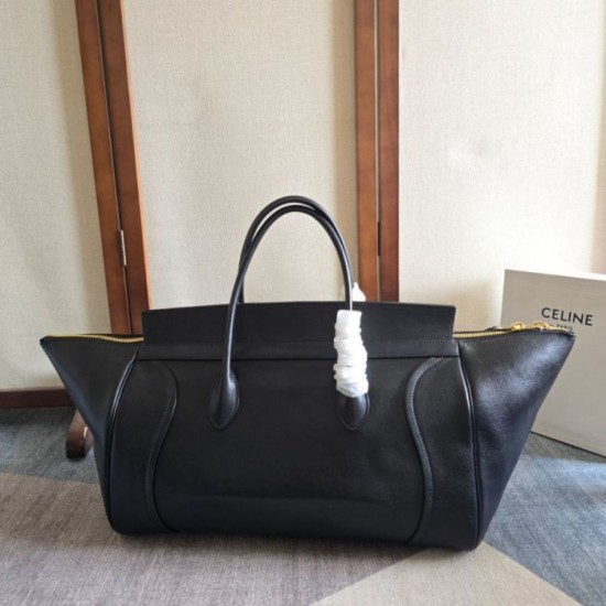 Top Replica Celine Large Soft Travel Bag in Black