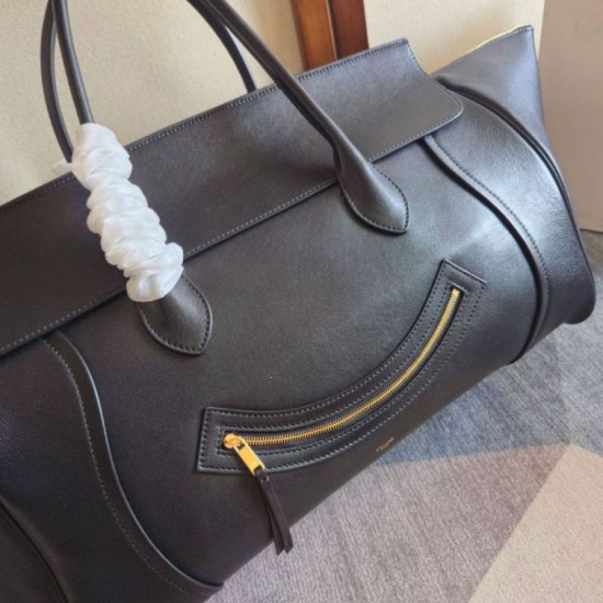 Top Replica Celine Large Soft Travel Bag in Black