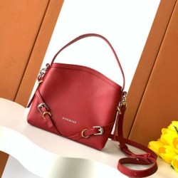 Top Replica Givenchy Voyou Nano Shoulder Bag in Red