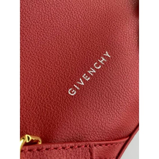 Top Replica Givenchy Voyou Nano Shoulder Bag in Red