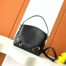 Top Replica Givenchy Voyou Nano Shoulder Bag in Black