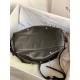 Top Replica Givenchy Nightingale bag with silver-tone cross details in black