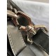 Top Replica Givenchy Nightingale bag with silver-tone cross details in black