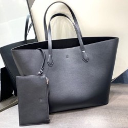 Top Replica Givenchy Wing tote bag with removable internal zipper pouch in black