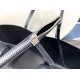 Top Replica Givenchy Wing tote bag with removable internal zipper pouch in black