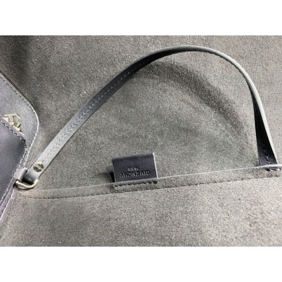 Top Replica Givenchy Wing tote bag with removable internal zipper pouch in black