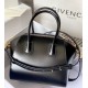 Top Replica Givenchy Antigona Mini tote bag in black leather