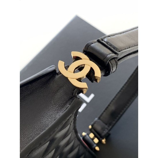 Top Replica Chanel 26X AS6045 hobo bag in black