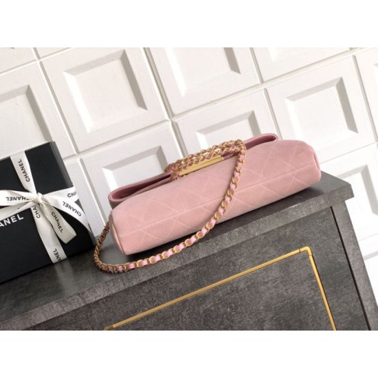 Super Clone Replica Chanel Suede Diana Foldable Tote Bag Small/Medium/Large Pink Top Replica Chanel Suede Diana Foldable Tote Bag Small/Medium/Large Pink