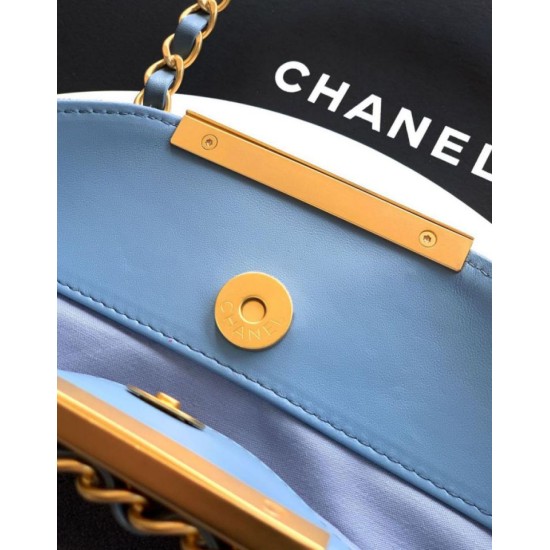 Super Clone Replica Chanel Suede Diana Foldable Tote Bag Small/Medium/Large Blue Top Replica Chanel Suede Diana Foldable Tote Bag Small/Medium/Large Blue
