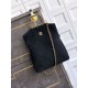 Super Clone Replica Chanel Suede Diana Foldable Tote Bag Small/Medium/Large Black Top Replica Chanel Suede Diana Foldable Tote Bag Small/Medium/Large Black