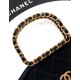 Super Clone Replica Chanel Suede Diana Foldable Tote Bag Small/Medium/Large Black Top Replica Chanel Suede Diana Foldable Tote Bag Small/Medium/Large Black