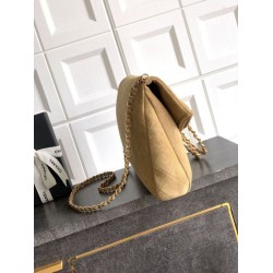 Super Clone Replica Chanel Suede Diana Foldable Tote Bag Small/Medium/Large Brown Top Replica Chanel Suede Diana Foldable Tote Bag Small/Medium/Large Brown