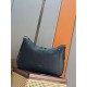 Super Clone Replica Men's Dior Large Dior Slider Zipped Hobo Bag in Black Top Replica Men's Dior Large Dior Slider Zipped Hobo Bag in Black