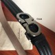 Top Replica Salvatore Ferragamo Men's 3.5cm Belt in Silver, Black