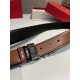 Top Replica Salvatore Ferragamo Men's 3.5cm Belt with Black Buckle