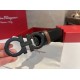 Top Replica Salvatore Ferragamo Men's 3.5cm Belt with Black Buckle