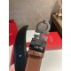 Top Replica Salvatore Ferragamo Men's 3.5cm Belt with Black Buckle