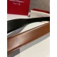 Top Replica Salvatore Ferragamo Men's 3.5cm Belt with Black Buckle