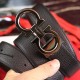 Top Replica Salvatore Ferragamo Men's 3.5 cm Reversible Belt with Black/Coffee Buckle