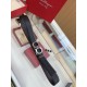 Top Replica Salvatore Ferragamo Men's 3.5 cm Reversible Belt with Double-Ring Horseshoe Buckle