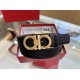 Top Replica Salvatore Ferragamo Men's 3.5 cm Reversible Belt with Gold Double-Ring Horseshoe Buckle