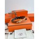 Top Replica Hermes Women's My H and Reversible Hermès sur Mer Belt 13 mm Black/Brown