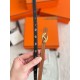 Top Replica Hermes Women's My H and Reversible Hermès sur Mer Belt 13 mm Black/Brown