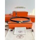 Top Replica Hermes Women's My H and Reversible Hermès sur Mer Belt 13 mm Blue/Black