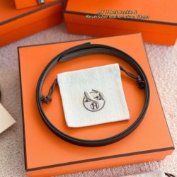 Top Replica Hermes Women's My H and Reversible Hermès sur Mer Belt 13 mm