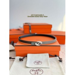 Top Replica Hermes Women's My H and Reversible Hermès sur Mer Belt 13 mm