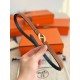 Top Replica Hermes Belt Women's My H and Reversible Hermès sur Mer 13mm Belt in Brown/Black