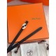 Top Replica Women's Hermès My H and Hermès sur Mer 13mm Belt in Black