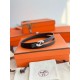 Top Replica Women's Hermès My H and Hermès sur Mer 13mm Belt in Black
