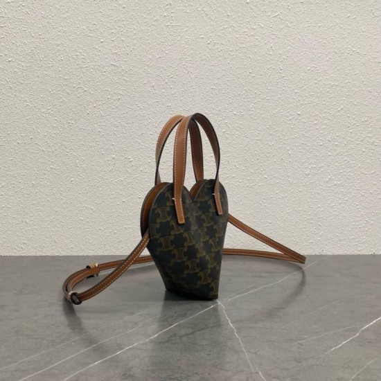 Top Replica Celine Teen Coeur Triomphe Bag