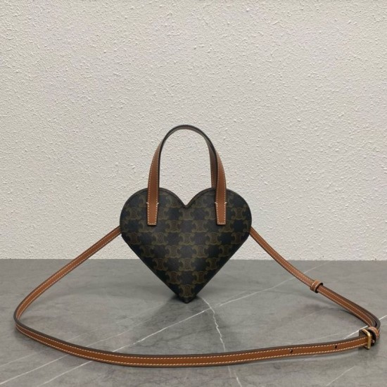 Top Replica Celine Teen Coeur Triomphe Bag