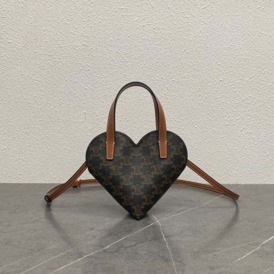 Top Replica Celine Teen Coeur Triomphe Bag