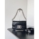 Super Clone Replica Balenciaga BB Soft Flap Shoulder Bag with Silver Hardware Top Replica Balenciaga BB Soft Flap Shoulder Bag with Silver Hardware