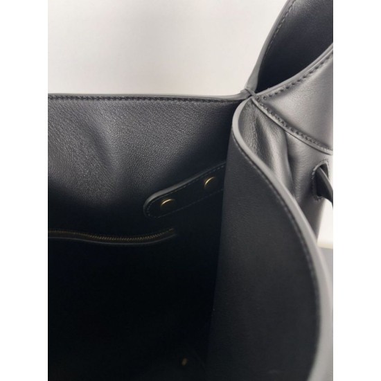 Top Replica Balenciaga Bel Air Large Hobo Bag in Black