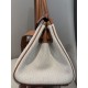 Top Replica Hermes Birkin 29 Crossbody Bags in Embroidered Toile H Canvas in Brown