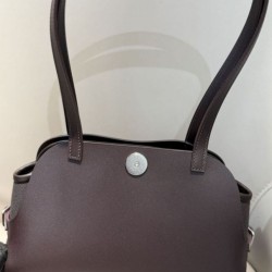 Top Replica Hermes Tablier Sellier shoulder bag, Ebony