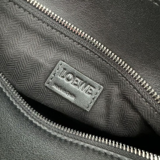 Super Clone Replica Loewe Classic Small Puzzle Edge Bum Bag in Black Top Replica Loewe Classic Small Puzzle Edge Bum Bag in Black